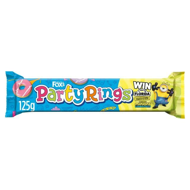 Fox's 125g Biscuits Party Rings Tray - gallery image 1