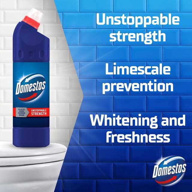 Domestos Original Thick Bleach Toilet & Multipurpose Cleaner 2L - gallery image 2