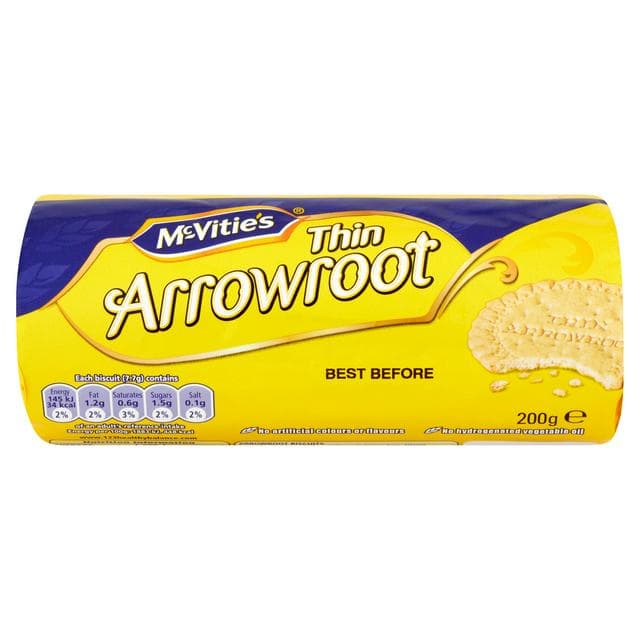 McVitie's Thin Arrowroot 200g - gallery image 1