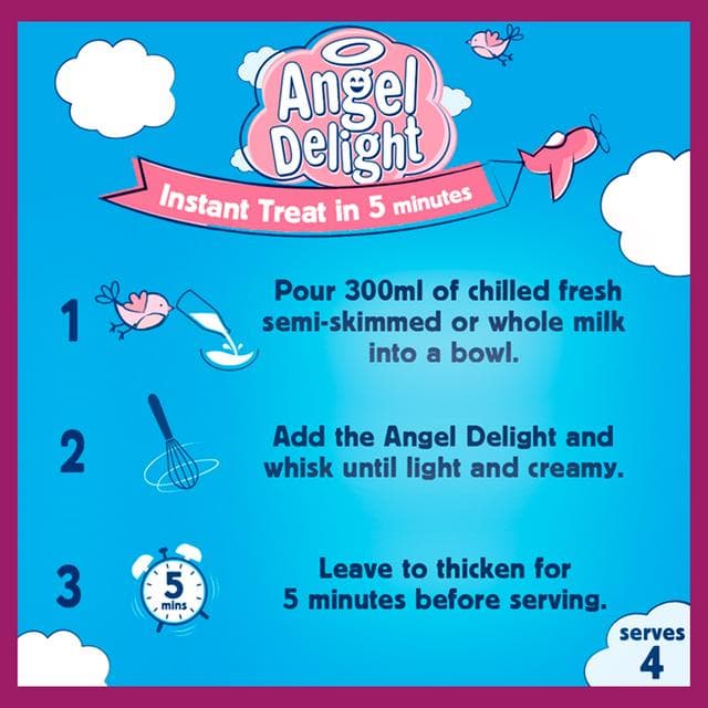 Angel Delight 59g Strawberry Dessert Mix - gallery image 3