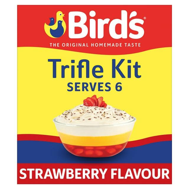Bird's 141g Strawberry Trifle Dessert Kit - gallery image 1