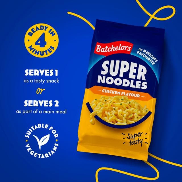 Batchelors Super Noodles Chicken Flavour 90g - gallery image 2