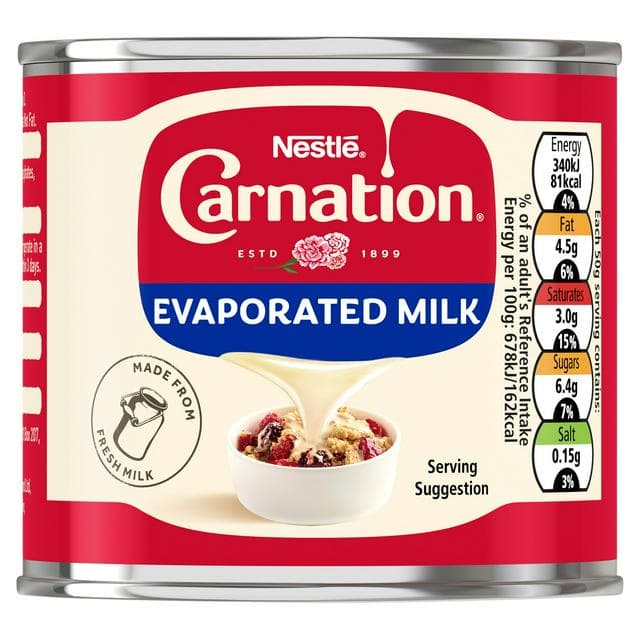 Carnation Evaporated Milk Tin 170g - gallery image 1