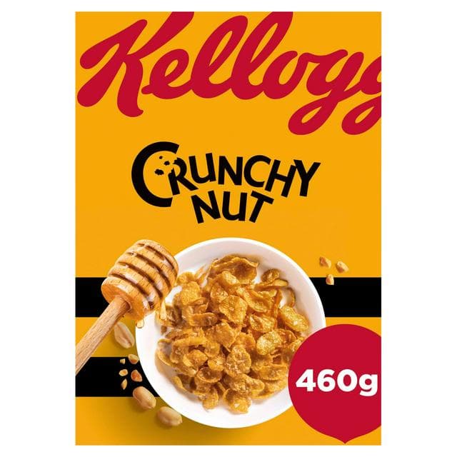Kellogg's Crunchy Nut Breakfast Cereal 460g - gallery image 1