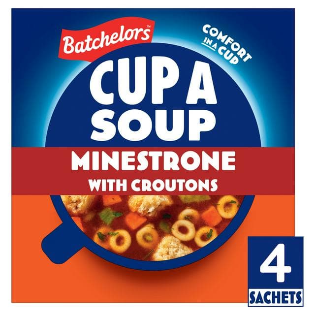 Batchelors Cup a Soup Minestrone with Croutons x4 94g - gallery image 1