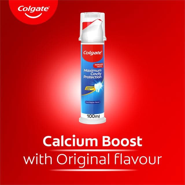 Colgate Cavity Protection Toothpaste Pump 100ml - gallery image 2