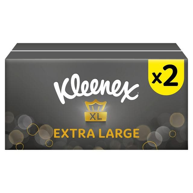 Kleenex 2 x 90 Sheets XL Tissues - gallery image 1