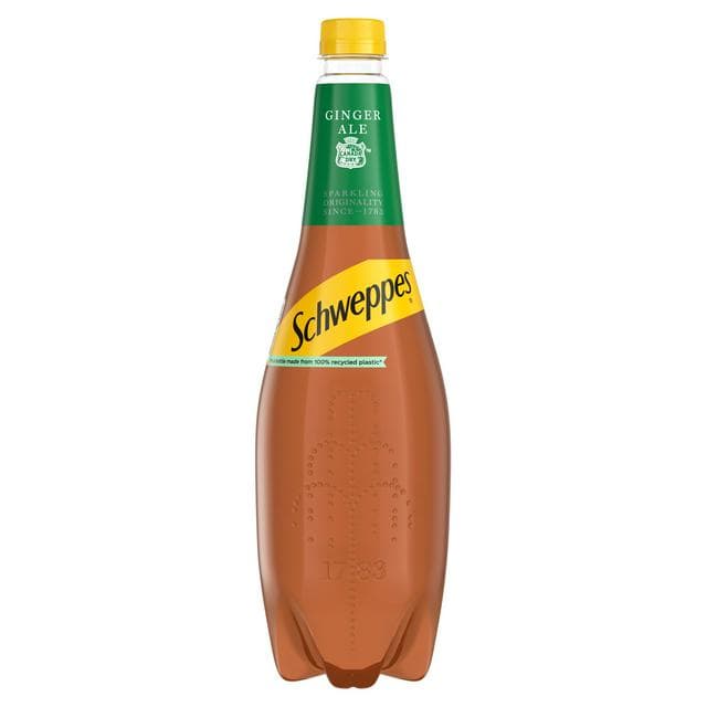 Schweppes Canada Dry Ginger Ale 1L - gallery image 1