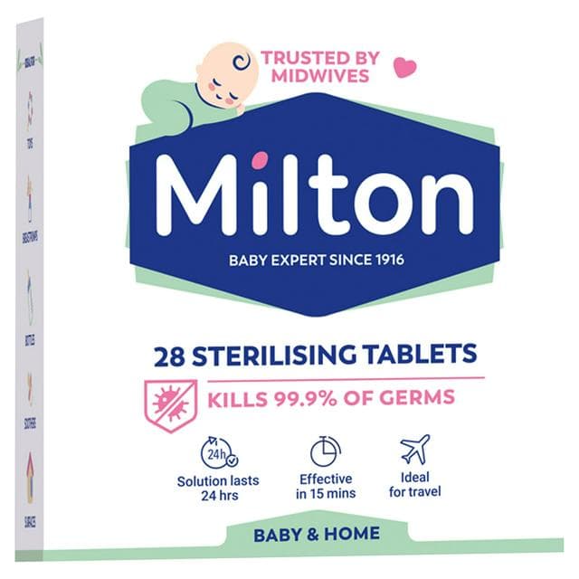 Milton Sterilising Tablets x28 - gallery image 1