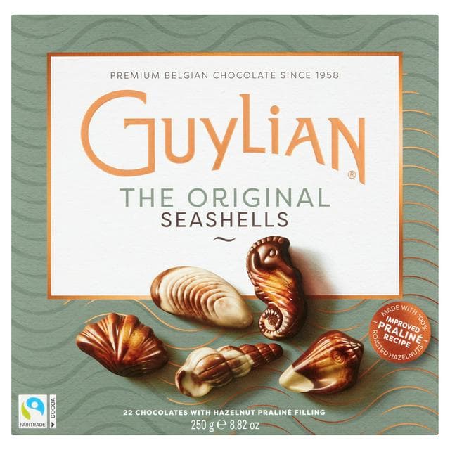 Guylian Belgian Chocolate Seashells x22 250g - gallery image 1