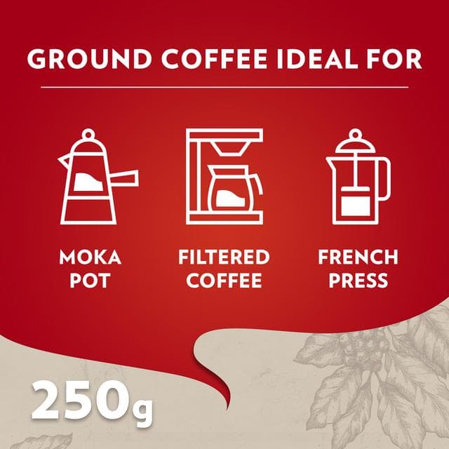 Lavazza Qualita Rossa Ground Coffee 250g - gallery image 6