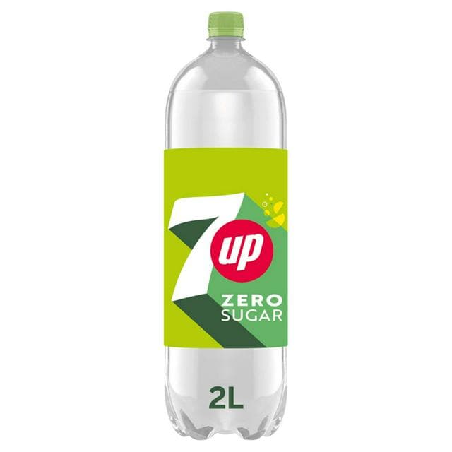 7UP Zero Sugar Lemon & Lime Bottle 2L - gallery image 1