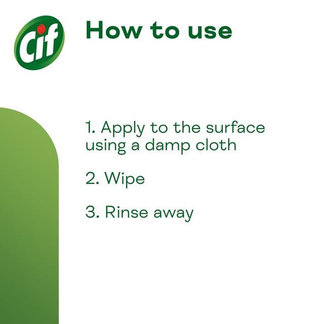 Cif Lemon Cream Cleaner Multipurpose 500ml - gallery image 5