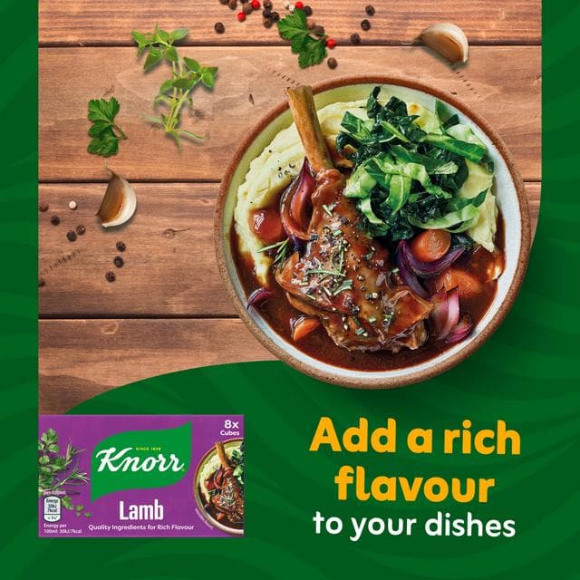 Knorr Stock Cubes Lamb 8x10g - gallery image 3