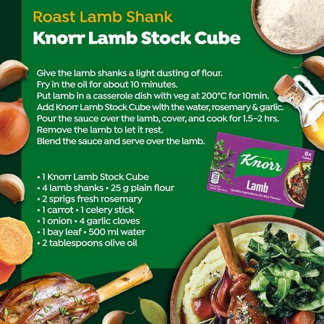 Knorr Stock Cubes Lamb 8x10g - gallery image 5
