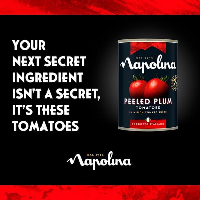 Napolina Peeled Plum Tomatoes 400g - gallery image 2