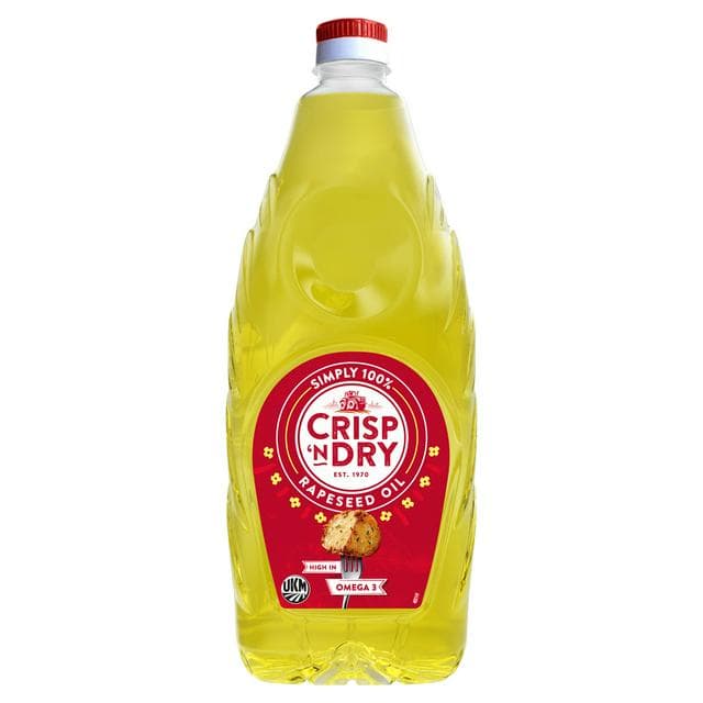 Crisp 'N Dry 2L 100% Vegetable Rapeseed Oil - gallery image 1