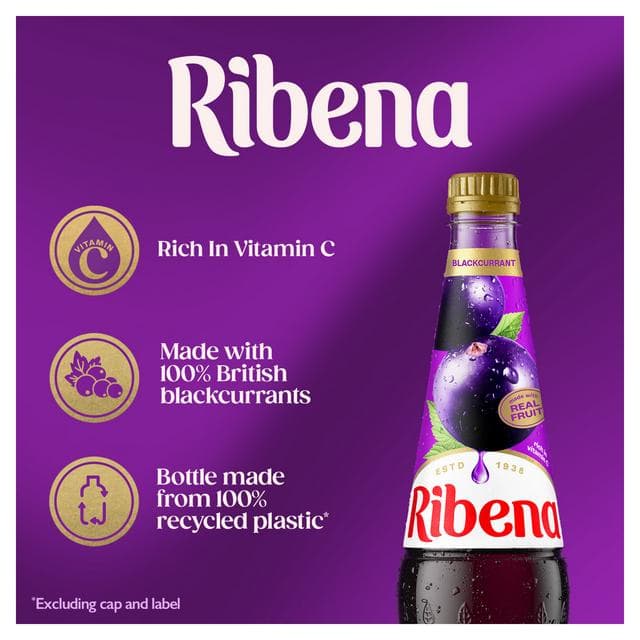 Ribena Squash Blackcurrant 1.5L - gallery image 3