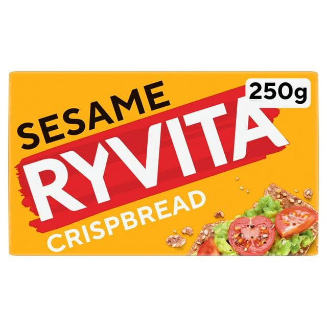 Ryvita Crispbread Sesame Crackers 250g - gallery image 1