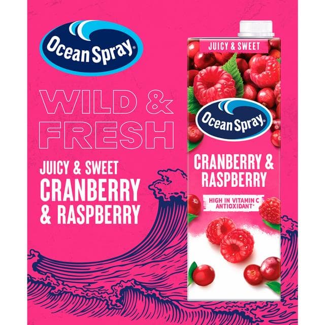 Ocean Spray Cranberry & Raspberry 1L - gallery image 4