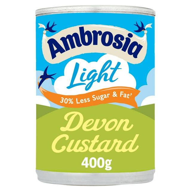 Ambrosia Low Fat Custard Can 400g - gallery image 1