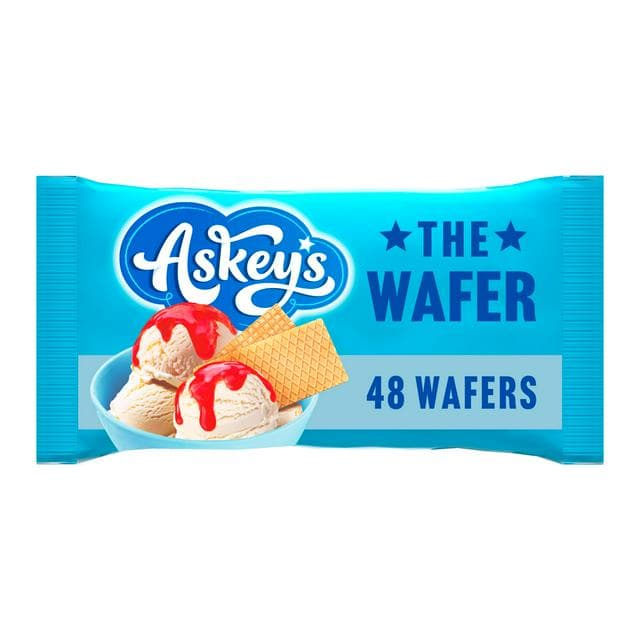 Askeys Ice Cream Wafers x48 75g - gallery image 1