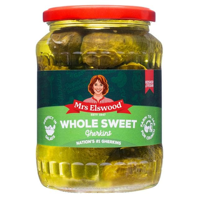Mrs Elswood Whole Sweet Cucumber 670g - gallery image 1