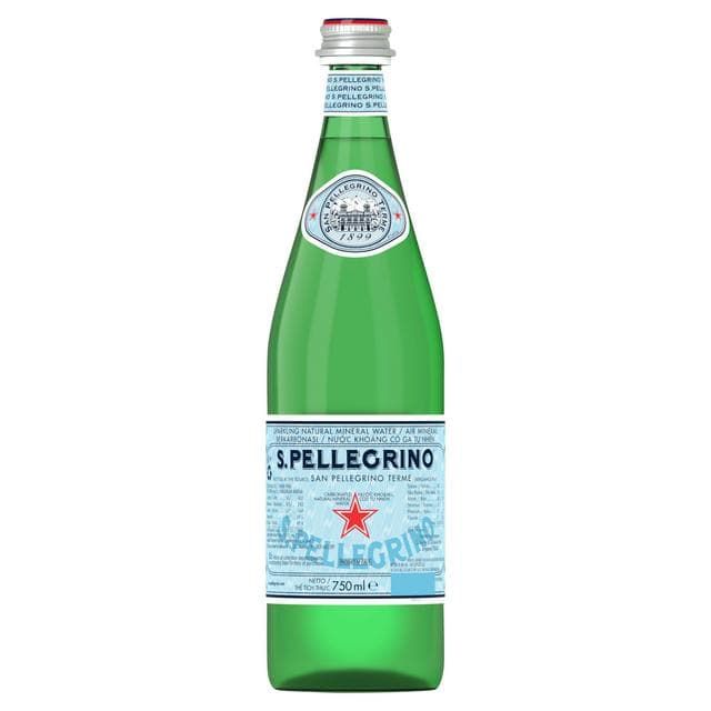San Pellegrino Sparkling Natural Mineral Water Glass 750ml - gallery image 1
