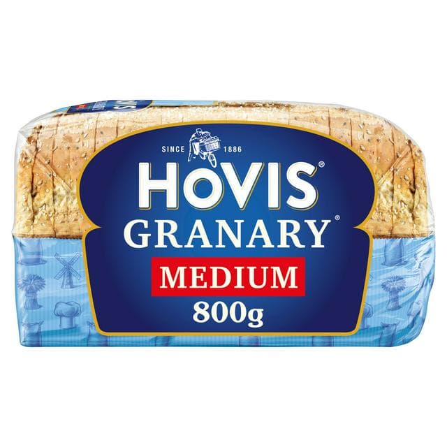 Hovis Granary Medium Sliced Bread 800g - gallery image 1