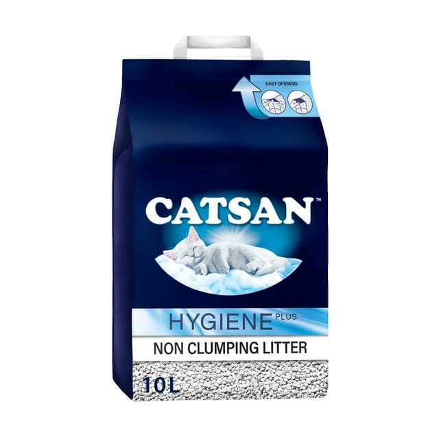 Catsan Hygiene Non-Clumping Odour Control Cat Litter 10L - gallery image 1