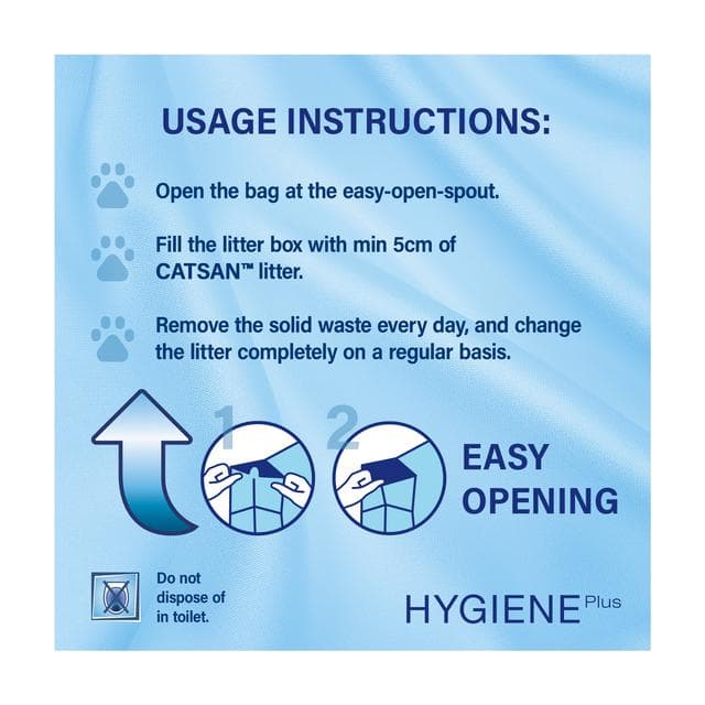 Catsan Hygiene Non-Clumping Odour Control Cat Litter 10L - gallery image 5