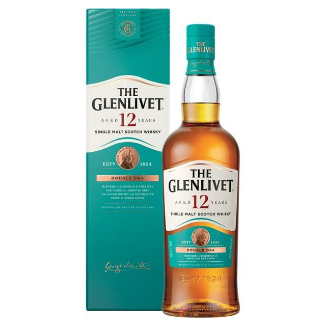 The Glenlivet 12 Year Old Single Malt Scotch Whisky 70cl - gallery image 1
