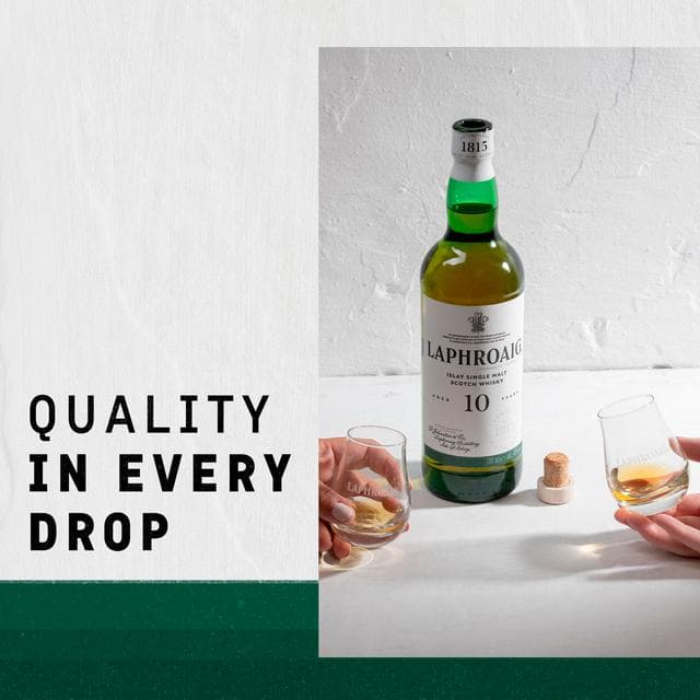 Laphroaig Islay Single Malt Scotch Whisky 10 Year Old 70cl - gallery image 6