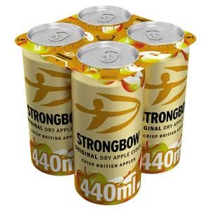 Strongbow Original Cider Cans 4 x 440ml