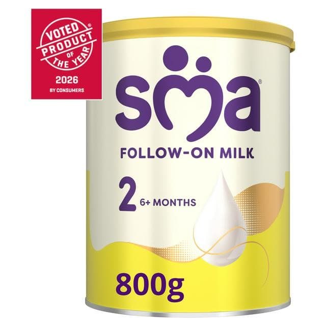 SMA Follow On Baby Milk Powder Formula 6-12 Months 800g - gallery image 1