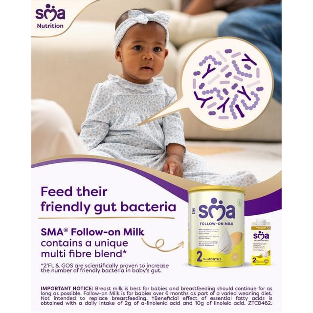 SMA Follow On Baby Milk Powder Formula 6-12 Months 800g - gallery image 2