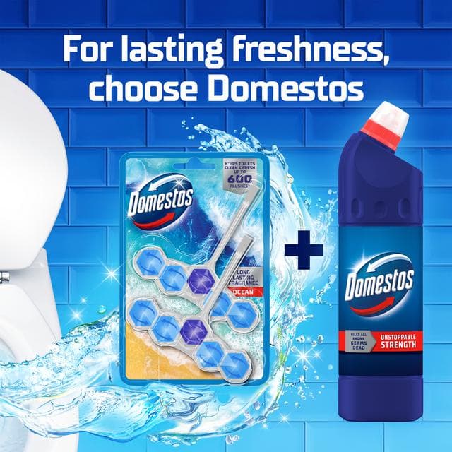 Domestos Original Thick Bleach Toilet & Multipurpose Cleaner 750ml - gallery image 6