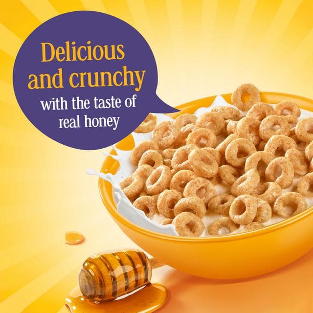 Nestle Cheerios Honey Cereal 370g - gallery image 5