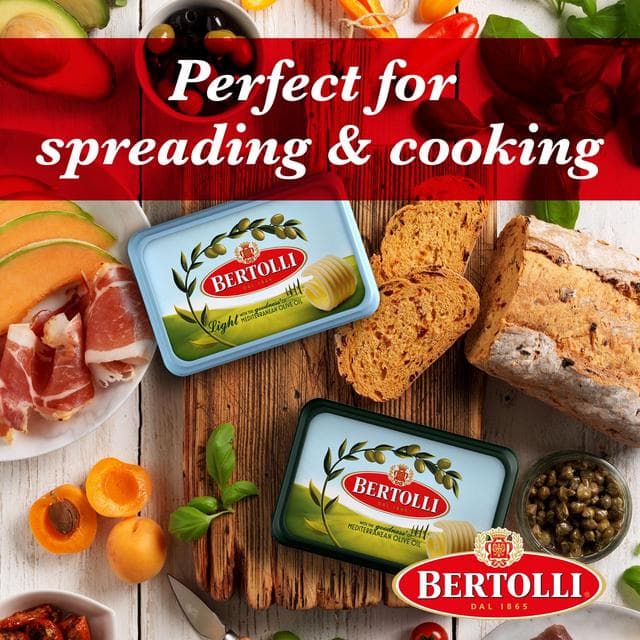 Bertolli Olive Oil Alternative to Spreadable Butter 450g - gallery image 3