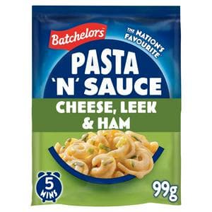 Batchelors Pasta n Sauce 99g Cheese, Leek & Ham Pasta Sachet
