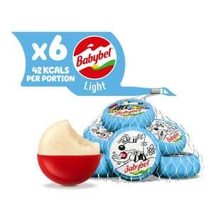 Mini Babybel Light Cheese Snacks 6x20g
