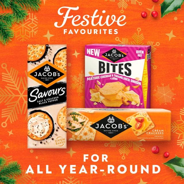 Jacob's 450g Biscuits for Cheese Variety Assortment - gallery image 5
