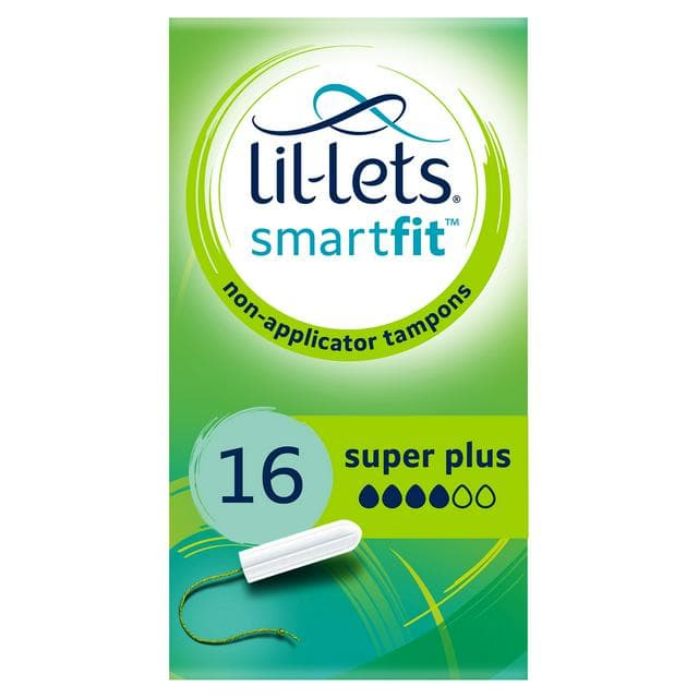 Lil-Lets Non Applicator Tampons, Super Plus x16 - gallery image 1