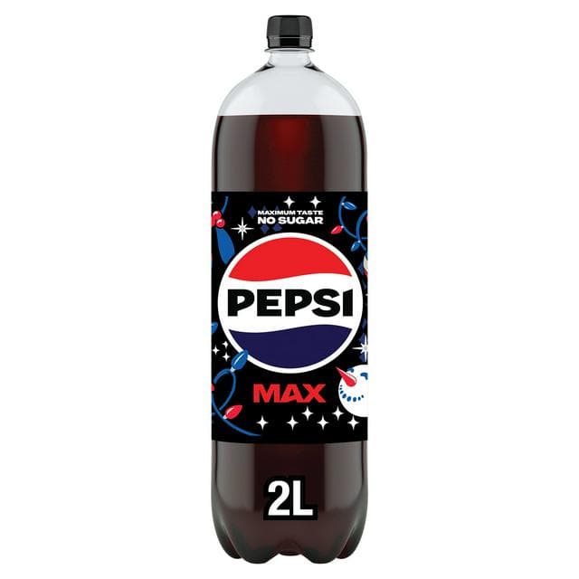 Pepsi Max No Sugar Cola Bottle 2L - gallery image 1