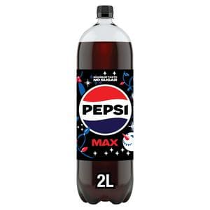 Pepsi Max No Sugar Cola Bottle 2L