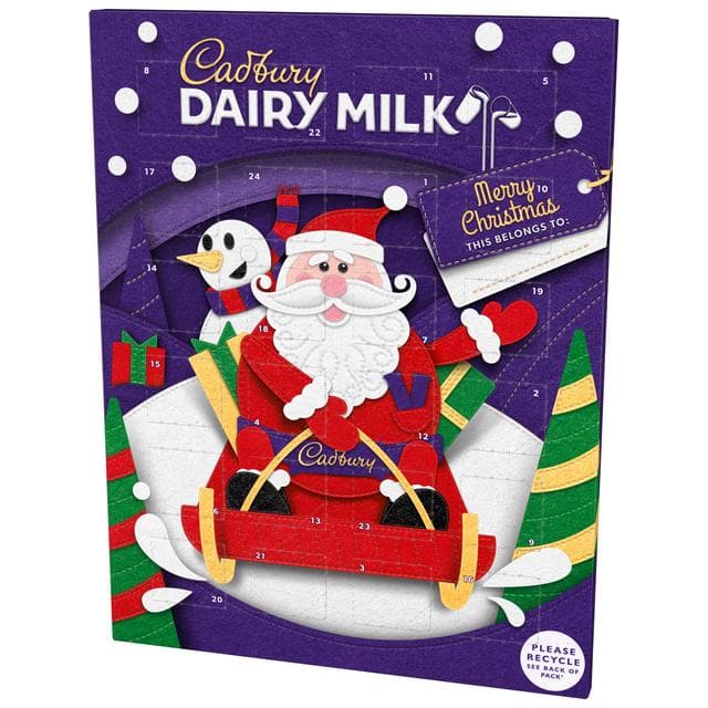 Cadbury Dairy Milk 90g Chocolate Advent Calendar - gallery image 3