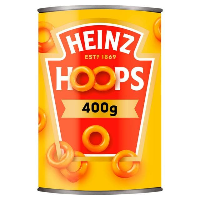 Heinz Spaghetti Hoops In Tomato Sauce 400g - gallery image 1