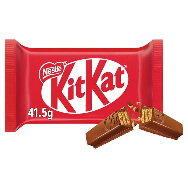KitKat 4 Finger Milk Chocolate Bar 41.5g - gallery image 1
