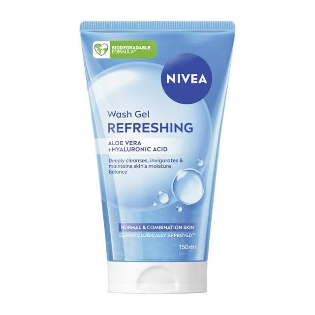 Nivea Refreshing Face Wash Gel 150ml - gallery image 1