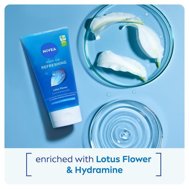Nivea Refreshing Face Wash Gel 150ml - gallery image 6